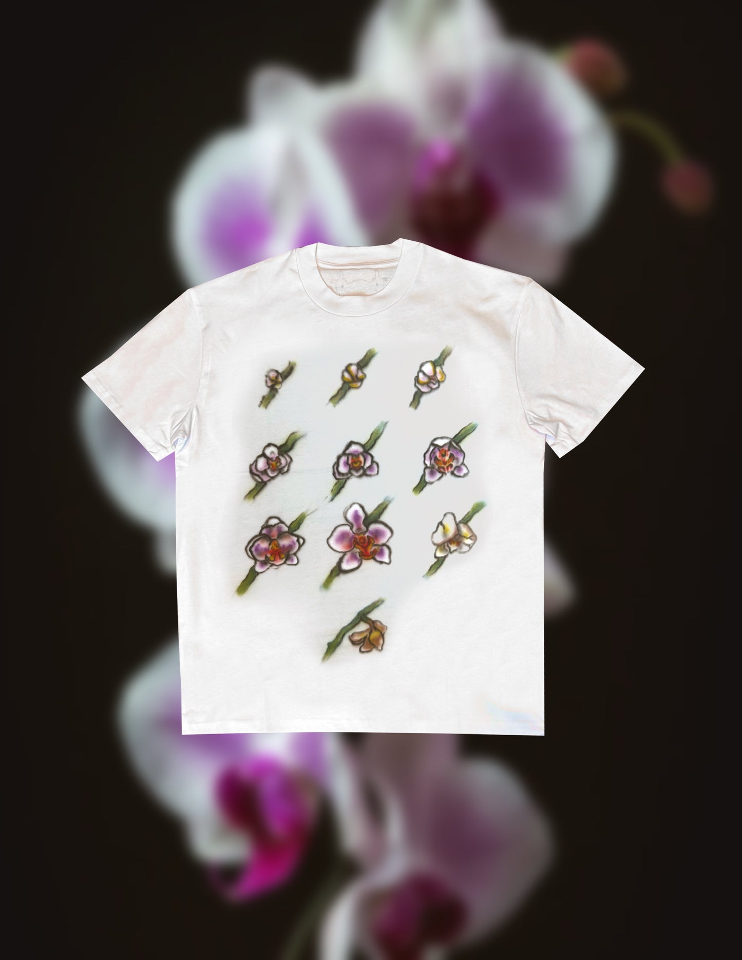 Orchid tee