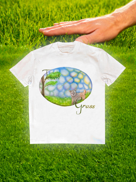 Touch Grass tee