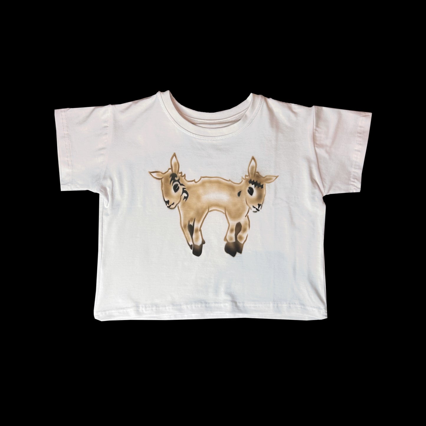 Goat baby tee
