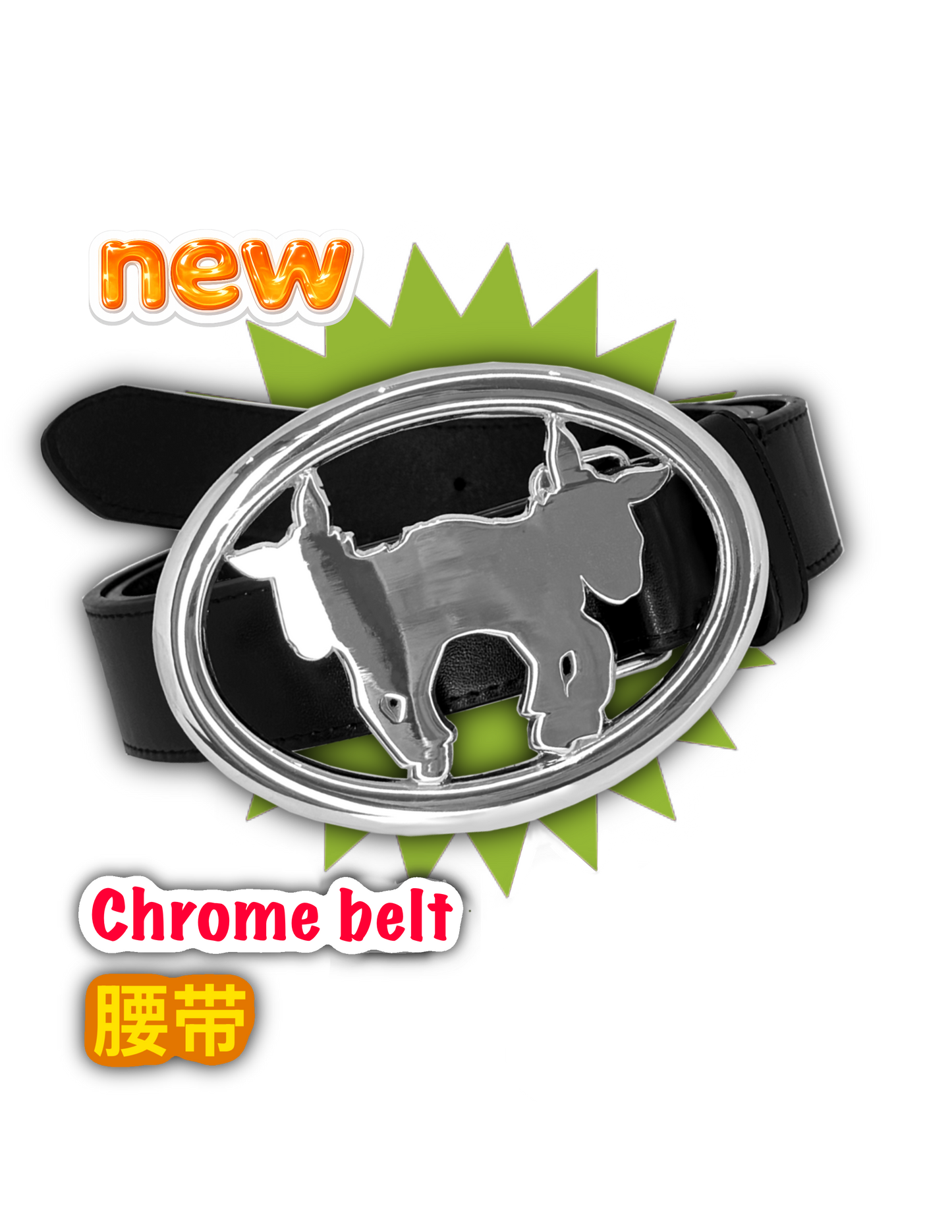 Chrome belt