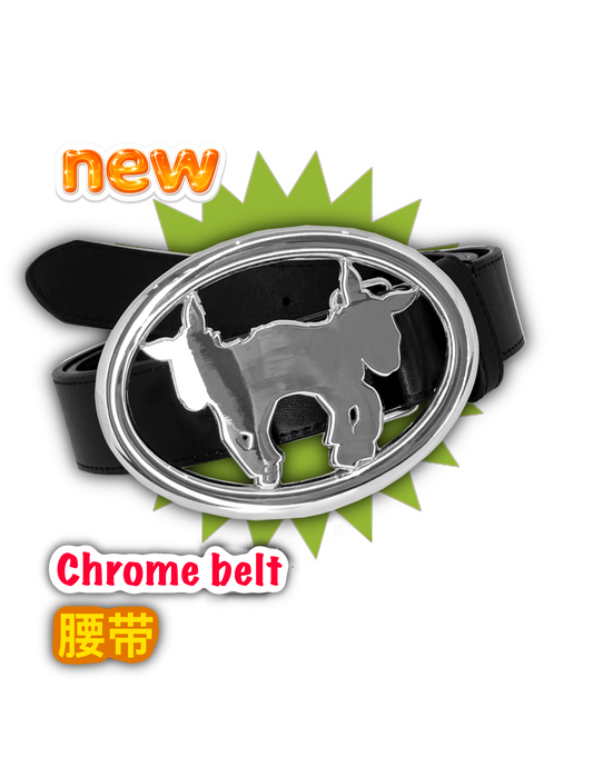 Chrome belt