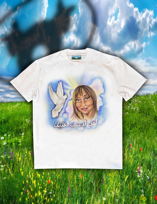 Pink P tee