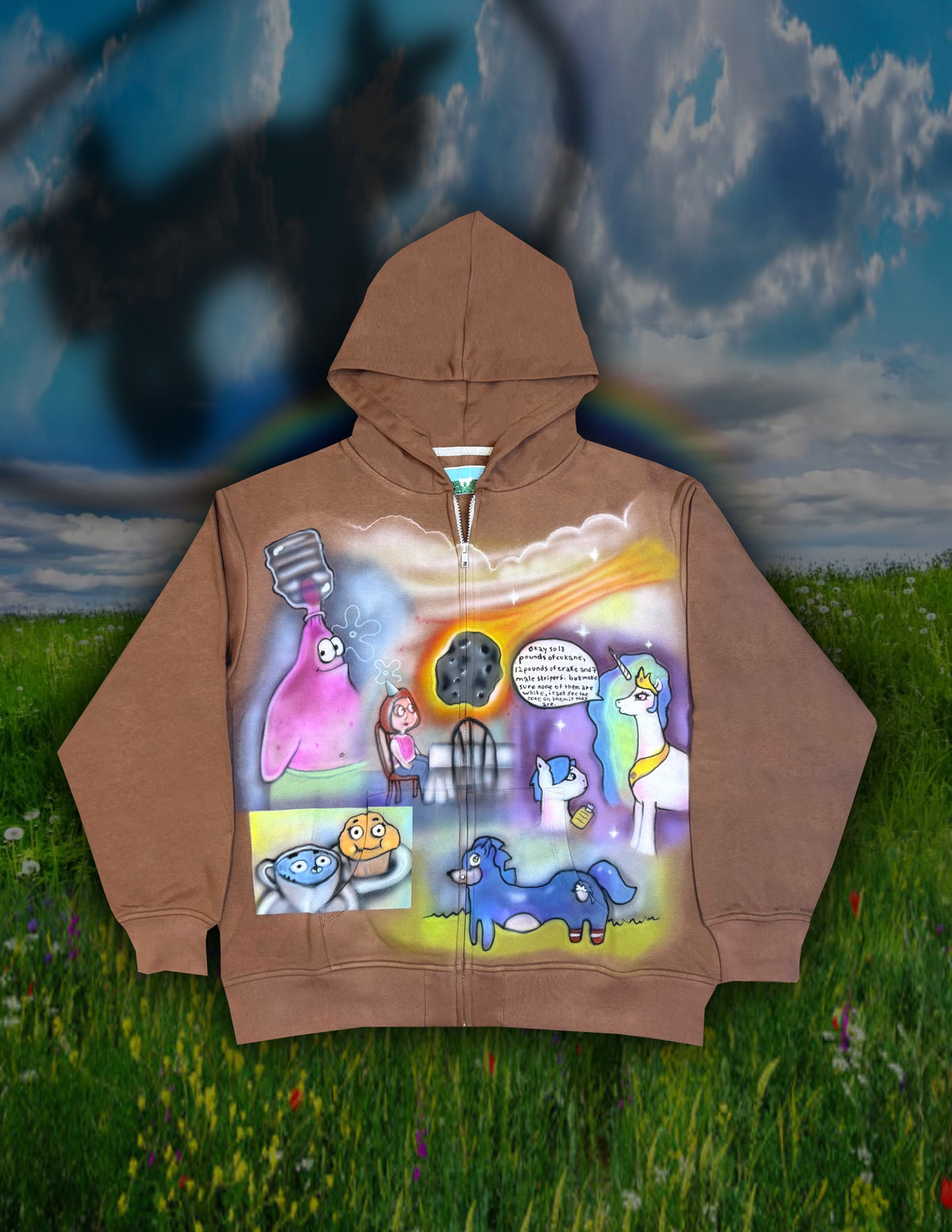 ADHD zip up (one of one)